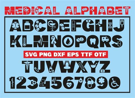 Buy Medical Font Svg Doctor Font Nurse Font Nurse Life Svg Online in ...