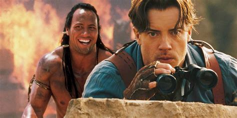 A Brendan Fraser/Dwayne Johnson Mummy Reunion Could Redeem Scorpion King