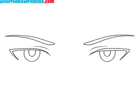 How to Draw Anime Male Eyes - Easy Drawing Tutorial For Kids