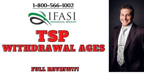 TSP Withdrawal Age - Thrift Savings Plan Withdrawal Ages Review - YouTube