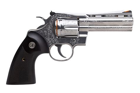 Colt Python 357 Magnum Double-Action Revolver with 4.25 Inch Barrel ...