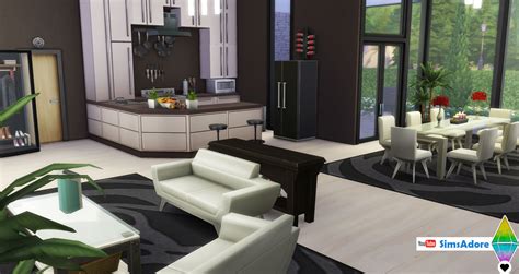 Mod The Sims - Base Game Only - Modern House - NO CC