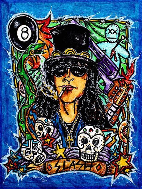 SLASH in Top Hat Art Print - Etsy