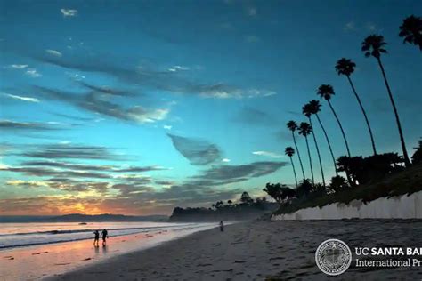 Download Butterfly Beach Sunset near UCSB Wallpaper | Wallpapers.com