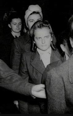 Irma Grese at Belsen Trial. She was a beautiful but cruel & sadistic ...