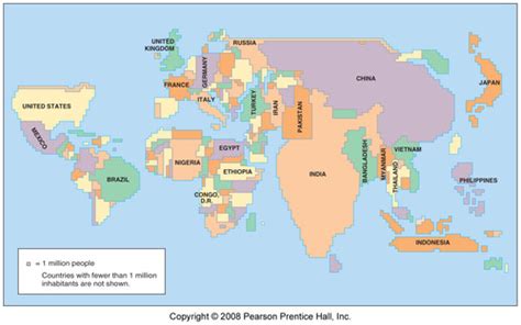 Human Geography Map