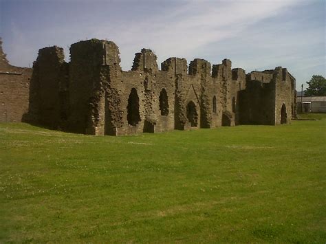 Neath Abbey (ruins), oblique aerial view. | Britain from Above