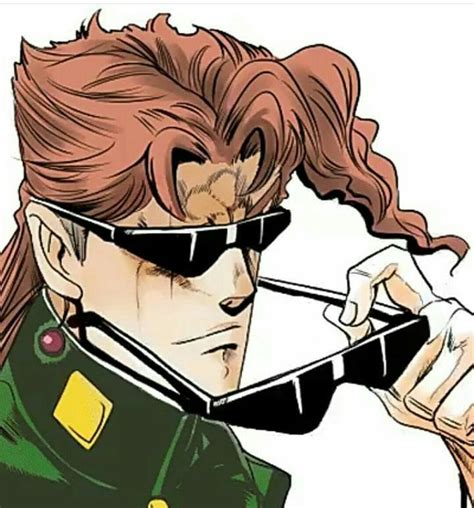 Kakyoin's glasses with glasses | Jojo bizzare adventure, Jojo's bizarre ...