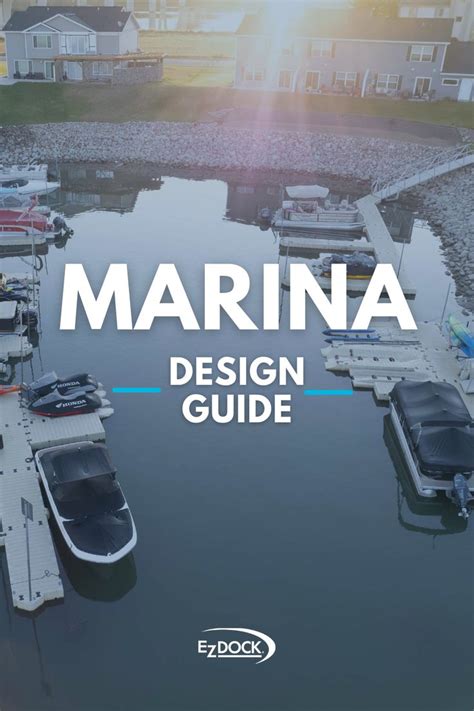 Design Guide for Marinas | EZ Dock | Boat marina, Marina, Floating boat ...