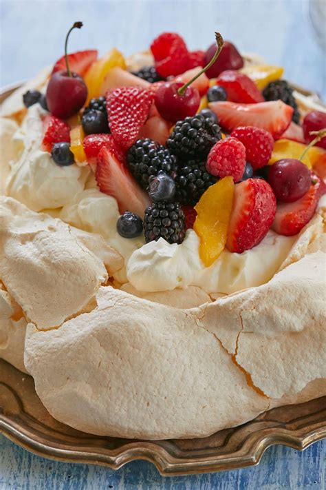 The Perfect Pavlova in 5 Simple Steps - Varsha's Recipes