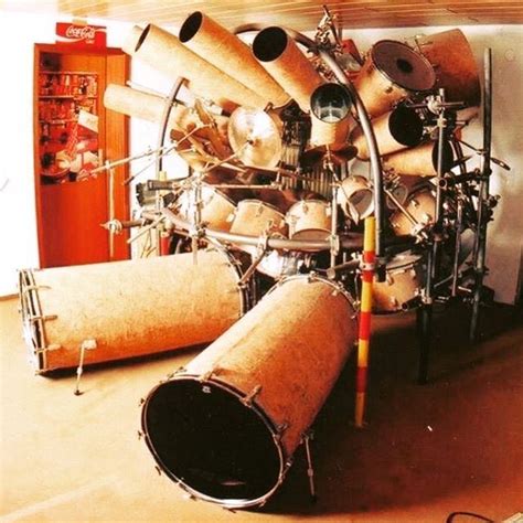 Crazy Drum Kits — drummers-corner-group: I posted this a while ...