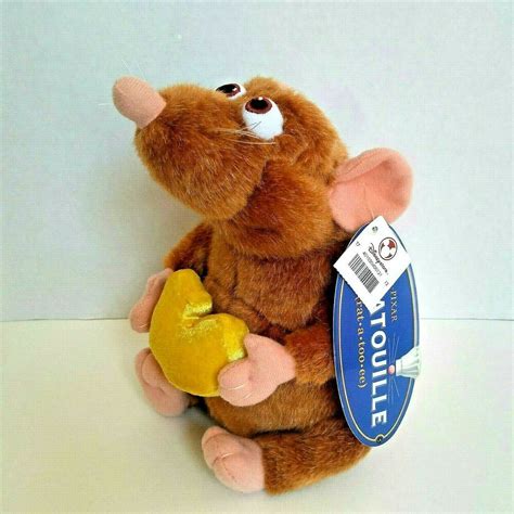 Disney Store Ratatouille Emile Brown Rat Plush Stuffed Animal Toy 9 ...