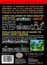 Godzilla 2 War Of The Monsters | NES