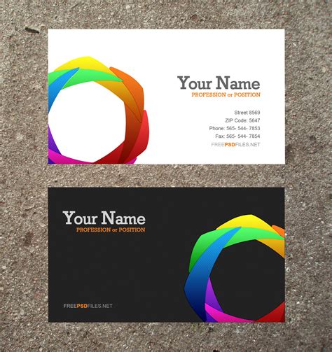 Free Business Cards Templates For Word – Mightyprintingdeals.com