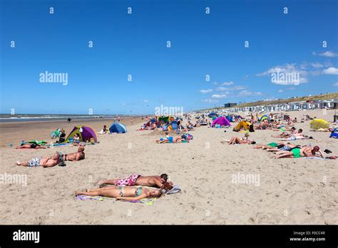 Beach in North Holland Stock Photo - Alamy