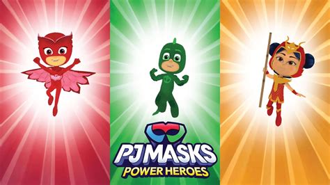 Pj Masks Power Heroes: Gekko, An Yu, Owlette play with me - YouTube