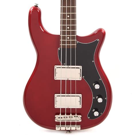 Epiphone Embassy Bass Sparkling Burgundy – Chicago Music Exchange