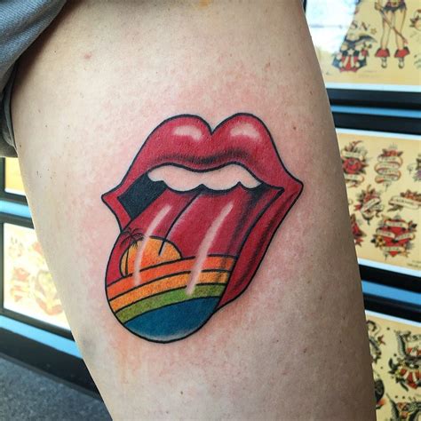 Rolling Stones tattoo by Candeeo Rolling Stones Tattoo, Los Rolling ...