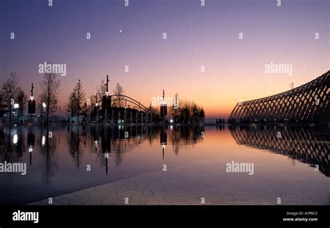 The Olympic Stadium Complex OAKA At Night Stock Photo - Alamy