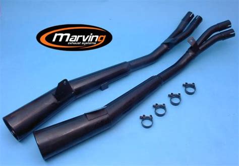 Marving Honda CBX 750 F Silencers - MASTER Line Semiconical - Black ...