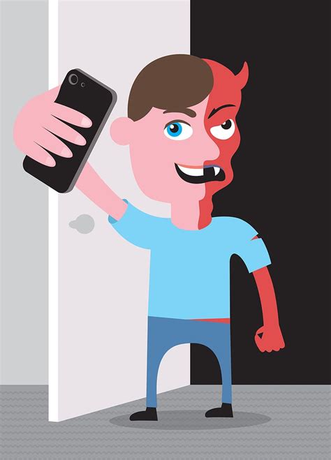 HD wallpaper: selfie, photo, devil, character, cartoon, good, bad, ugly ...