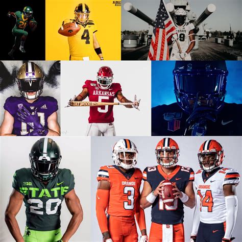 THE BEEZEWAX: Best College Football Uniforms (2021)