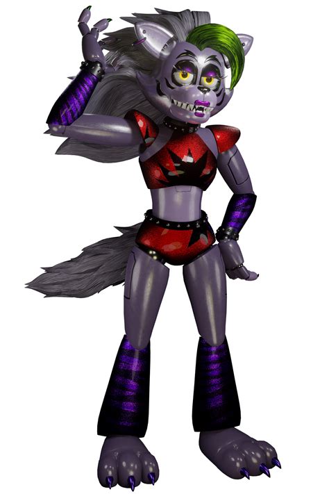 Glamrock Roxy Retextured by e74444444444 on DeviantArt