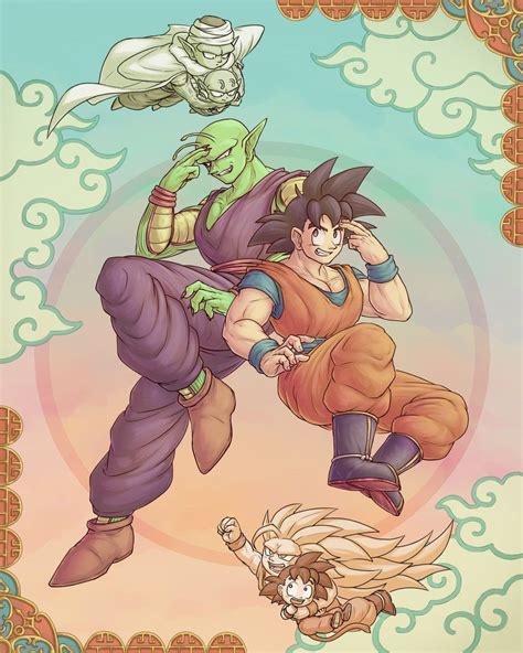 Goku and Piccolo | Dragon ball wallpapers, Anime dragon ball, Dragon ...