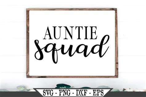 Auntie Squad SVG (460735)