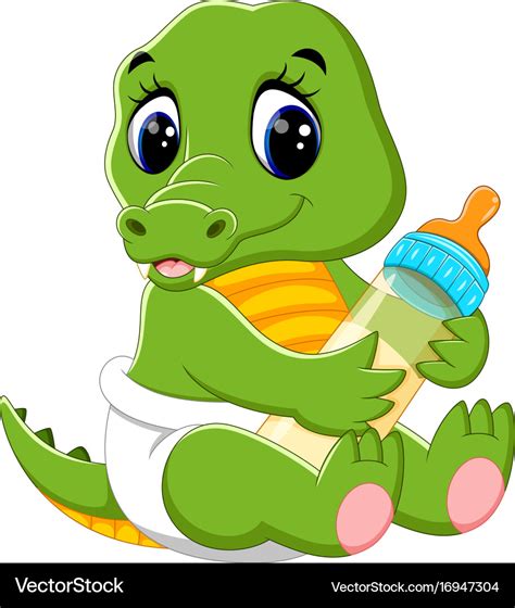 Baby Alligator Cartoon