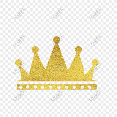 Golden Crown, Golden Crown, Material, Honor PNG Transparent Background ...