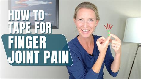 How to Tape for Finger Joint Pain: Find Relief FAST - YouTube