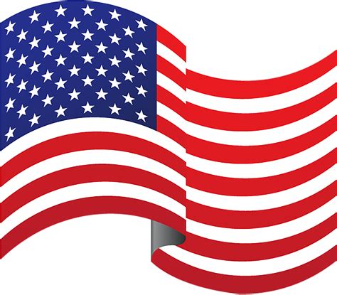 Download HD American Flag Clipart Png - Usa Flag Wavy Transparent PNG ...