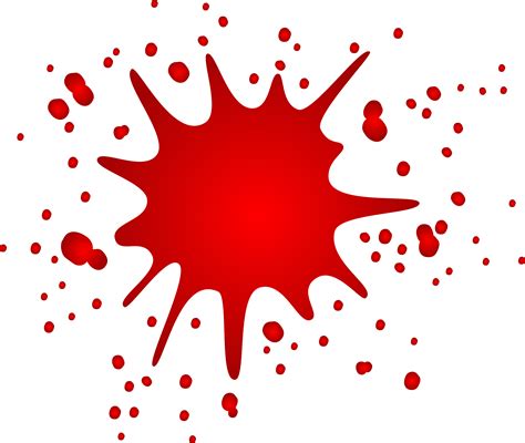 Blood Download Clip art - Cartoon splashes of blood png download - 4382 ...