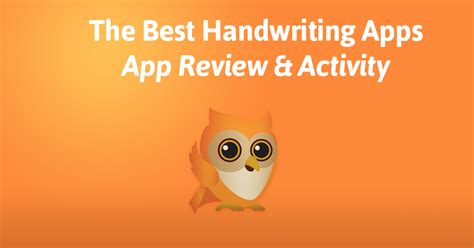 The Best Handwriting Apps | App Reviews & Activities - KinderTown