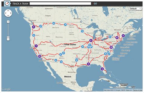 Amtrak Rail Map Usa - Windy Kakalina