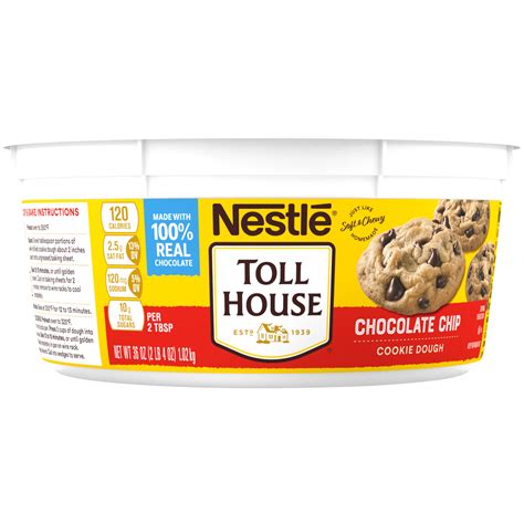 Refrigerated Chocolate Chip Cookie Dough Tub 36 oz. | NESTLÉ® TOLL HOUSE®