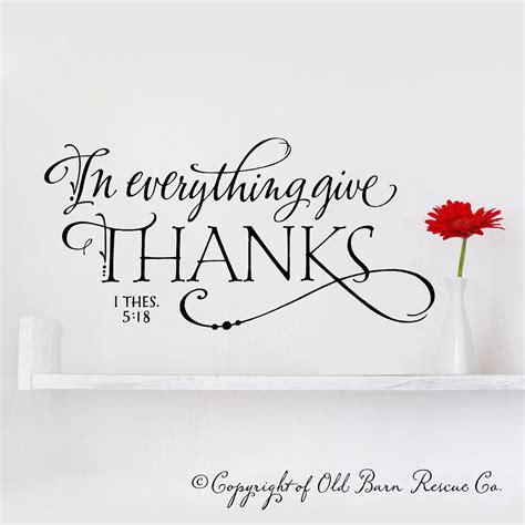 In everything give thanks | Scripture Wall Art | Hand Drawn - Old Barn ...