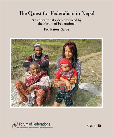 The Quest for Federalism in Nepal - Forum of Federations