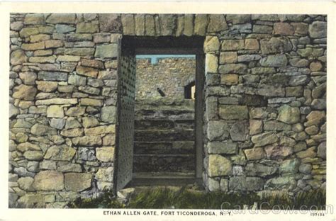 Ethan Allen Gate Fort Ticonderoga, NY