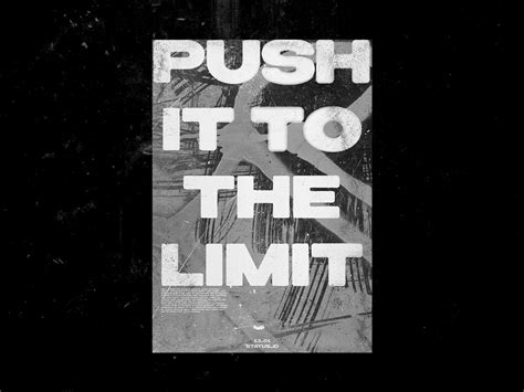 13 01 21 push it to the limit by Ivaylo Dragnev on Dribbble