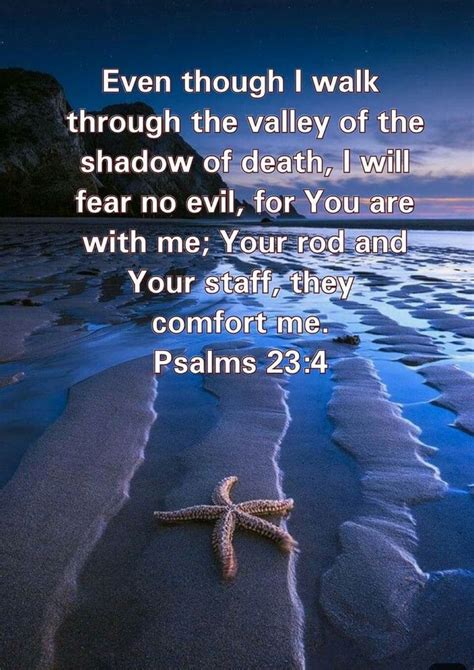 Psalm 23:4 | Bible words, Christ quotes, Scripture quotes