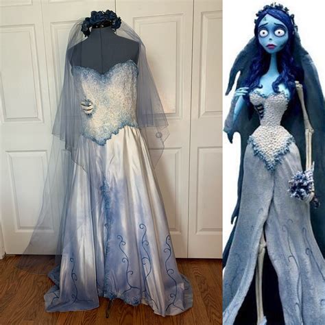 Corpse Bride Emily Handmade Cosplay Costume | Etsy | Corpse bride ...