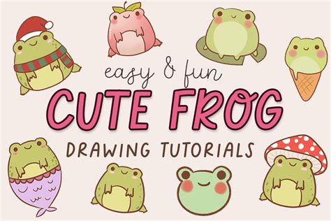 How To Draw A Cute Frog Easy Drawing Tutorial For Kids – NBKomputer