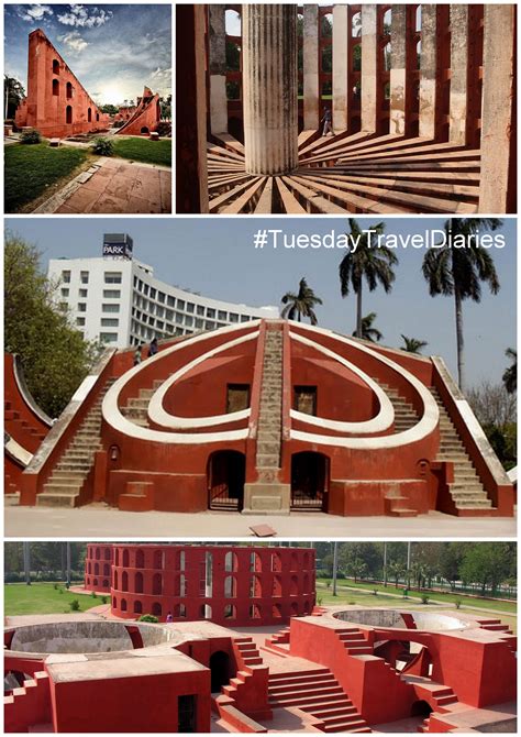 The Jantar Mantar is located in the modern city of New Delhi. It ...