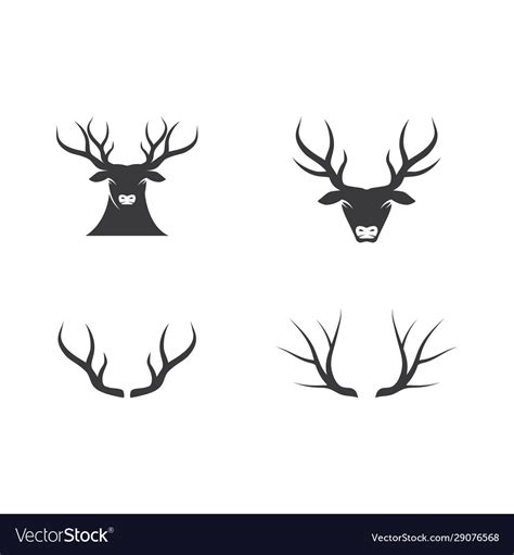 Deer logo Royalty Free Vector Image - VectorStock