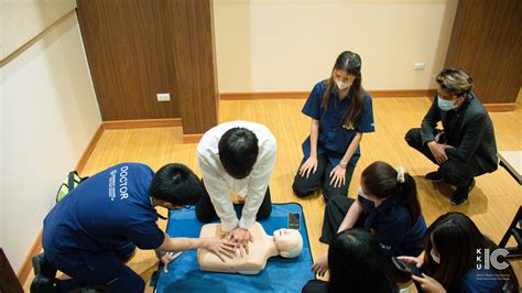 KKU International College trains students under the “First Aid for ...