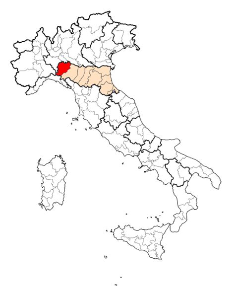 Piacenza Map - Italy