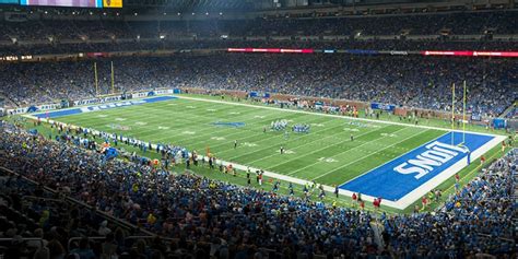 Detroit Lions Football Stadium / The detroit lions last played in the ...