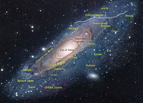 Andromeda Galaxy Map Nasa